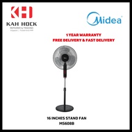 MIDEA MS608B 16INCH STAND FAN - 1 YEAR MANUFACTURER WARRANTY + FREE DELIVERY