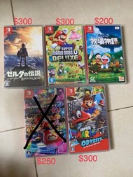 Switch games二手