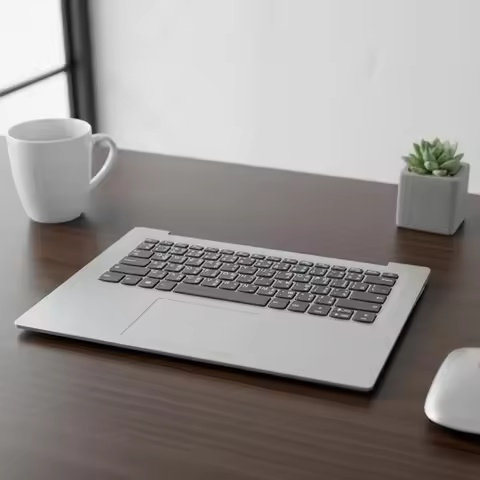 TH Thai Mineral Gray Keyboard Upper Case Palmrest Shell Cover For Lenovo Ideapad S130 14 130s 14 14I