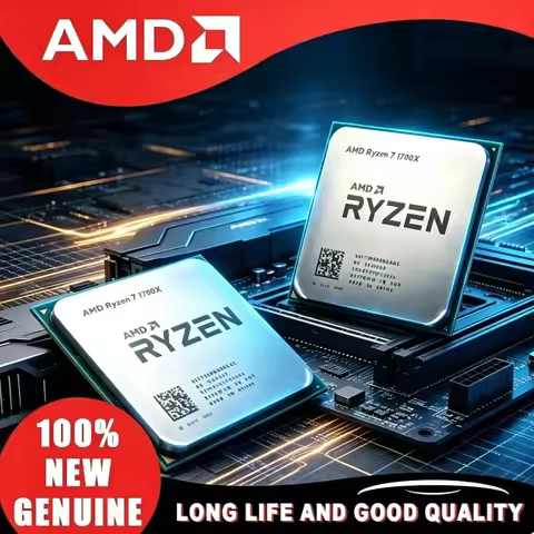 AMD Socket AM4 Ryzen 7 1700X R7 1700X 3.4 GHz 8-Core CPU Processor YD170XBCM88AE