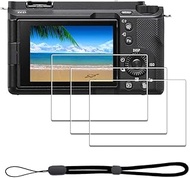 iDaPro Screen Protector for Sony Alpha A6700 A7C II 7C II A7CII / 6700 ZV-E1 ZVE1 Tempered Glass [3P