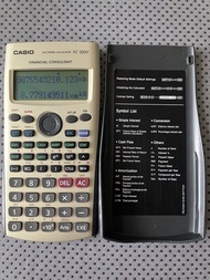 Casio FC-100V Financial Calculator with Cover金融財務計算機計數機