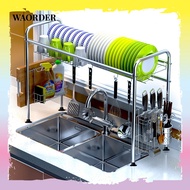 Stainless Steel Draining Single & Double Sink Dish Rack Drainer Storage Rack 60cm,70cm,80cm,90cm,120