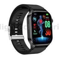 ET580 2.04 inch AMOLED HD Screen Blood Composition Measurement ECG Electrocardiogram bluetooth Call 