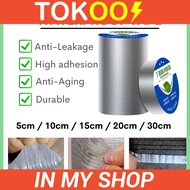 Waterproof Tape Aluminum Foil Butyl Tape Anti Leaking Tape Gam Bumbung Penampal Atap Bocor 漏水胶布 防水胶带