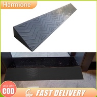Indoor Ramp Mat Height 2-6CM Step Curb Ramp PE Plastic Heavy Duty For Motorcycle Wheelchair Climbing
