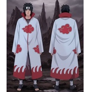 Naruto akatsuki burning cluod collar anime cosplay robe exclusive quality Akatsuki costume