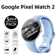 2024 ตัวป้องกันหน้าจอ2-5Pcs Soft Screen Protector for Google Pixel Watch 2 Anti-Scratch Protective Hydrogel Film For Pixel Watch Watch2 Not Glass