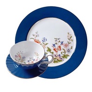 英國Aynsley 小屋花園系列 組合優惠價 骨瓷色釉奧本杯盤組+餐盤