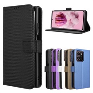 Suitable for HMD Skyline/HMD Fusion 5G Phone Case Flip Phone Leather Case Diamond Pattern Card Rope