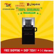 Kingston DataTraveler MicroDuo DTDUO3/ DTDUO3G2 OTG Flash Drive Pen Drive Pendrive Thumbdrive (16GB/