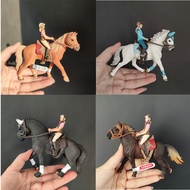 German Sile Simulation Horse Model World Famous Horse White Horse Competitive Horse Technology Toys 