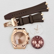 Case replacement VK63 Royal Oak Leather Strap