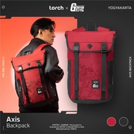 TORCH X GUNDAM Zaku Anime Backpack Men's Women's Backpack 21L Travel Laptop Waterproof Axis Exclusiv