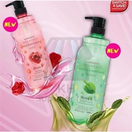 🌟READY STOCK 🌟WATSONS Love My Skin Body Wash White Tea/Wash-Cherry Blossom/Rose/Freesia 1000ML viral