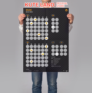 [Che Tên] Bảng Game Make Love Bad Bed Cho Cặp Đôi Trò Chơi Dạo Đầu Drinking Game Ướt Át 36 Tư Thế Cả