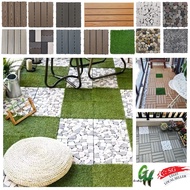 ⭐DECKING TILE⭐ Stone Decking Wooden Decking Outdoor Tiles Garden Tiles Balcony HDB Corridor Tiles Fl
