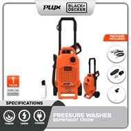 Black & Decker 125 Bar Pressure Washer Water Jet (1700W) BEPW1800T-B1