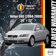 Volvo S60 Wiper 2004 - 2009 MADE IN BELGIUM 24"+22" Front Wiper Blades SHENZO