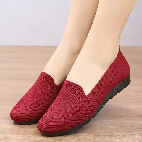 2023 Sneakers Women Shoes for Women Walking Outdoor Casual Sneakers Chunky Sneakers Solid Color Slip