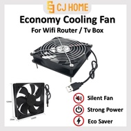 TVBOX / ROUTER COOLING FAN WITH 5V USB Powered Strong Power ( EVPAD , SVI CLOUD, EPLAY)
