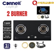 CORNELL CBH-G7802TNC Built-In Hob 2 Burner .
