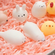 Buy 10 free 2! Squishy Mochi Squeeze Healing Soft Toys Japanese Cute Animal Seal Pinch Fun Creative Boring Adult Decompression Vent Stress Relief Ball Gift Toy