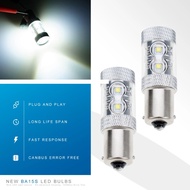 2pcs LED P21W BA15S 1156 DRL Daytime running light car light bulb canbus for SEAT ALHAMBRA EXEO IBIZ
