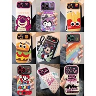 OPPO Realme C51 Realme C53 Realme C55 A77S A57 4G Big Window Cute Cartoon Soft Silicone Back Cover C