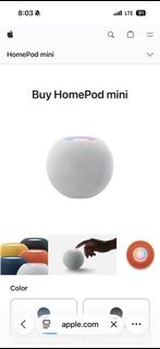 Apple HomePod mini - white