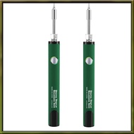 USB Rechargeable Battery 510 Thread Mini Soldering Iron Kit 650mAh 3-Gear Adjustable Voltage with So