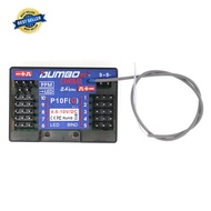 Receiver with gyro 10CH DUMBORC P10F(G) P10FG for transmitter X10P-350 DDF-350 X6PM-350