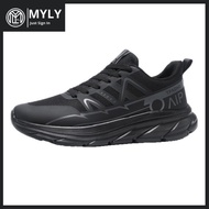 MYLY Phantom Sneakers Running Shoes for Men and Women Size 39 to 44 Black