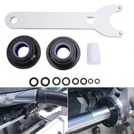 Sinhopsa Oreilet HC5345 Seal Kit  HS5157 Front Mount Hydraulic Steering Cylinder with Pin Wrench for