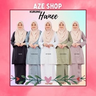 Hasnuri Baju Kurung Hanee - Olive Green/Ash Grey/Turkish Blue/Black/Off White