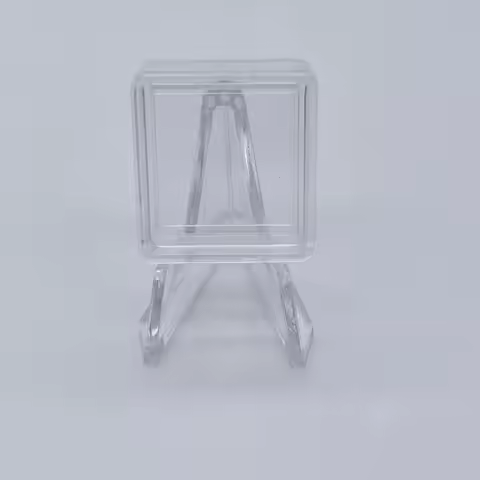 10 Pcs Gold Bar Protective Shell Capsule , Acrylic Coin Capsules Storage Box Commemorative Coin Stor
