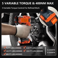 High sales KAFUWELL PA4514H High-power Brushless Electric Wrench 20v Lithium Battery Impact Wrench