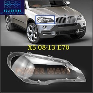 BMW E70 X5 2008-2013 HEADLAMP COVER HEADLAMP LENS HEALAMP CASING (HARGA SEPASANG)