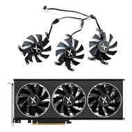 New 75MM 4PIN T128015SM RX6650XT GPU Fan for XFX AMD Radeon RX 6650XT OC V2 RX6600 XT Graphics Card 