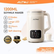 ALLTOU SoyMilk Maker machine 1200ML Wall Breaking Machine Heating Multi-Function Blender Juicer Soym