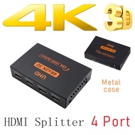 HDMI SPLITTER 4 PORT PEMBAGI CABANG 1 INPUT X 4 OUTPUT TV HDMI 3D