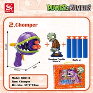 EASY WEARHOUSE Plants Vs Zombies Soft Bullet Gun Pea Shooter Air Cannon Launcher Shooter Toy
