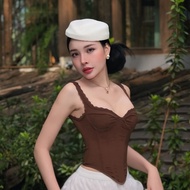 Vintage Attendant Flight Attendant Beret Hat