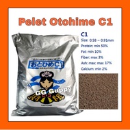 Pelet Ikan Laga Betta Pellet Otohime Palet Kartun BETTA GUPPY Marubeni High Protein Pallet Aquarium Original Pack2KG