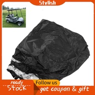 Stylish365 banapoy Golf Cart Cover 4 Passenger 420D Heavy Duty Rain Water Proof Club Car with Side Z