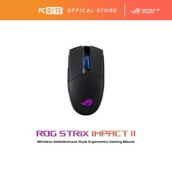 (PCByte1111)ASUS ROG Strix Impact II Wireless Gaming Mouse 2.4Ghz/16000 dpi Optical Sensor Aura Sync