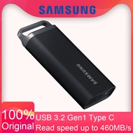 Original SAMSUNG PSSD T5 EVO USB 3.2 Gen 2 Portable Solid State Drive 2TB 4TB 8TB Mobile Hard sk Sto