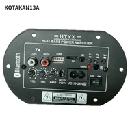 KOTAKAN13A Car Audio Amplifier, Digital Dual Microphone Bluetooth Amplifier,  Wireless 12v24v 220v 6