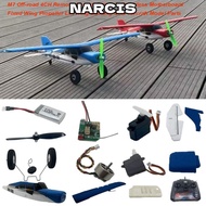 NARCIS 1pc/1set Remote Control Airplane Brushless, 4CH Multistyles Motherboard Fixed Wing Propeller,