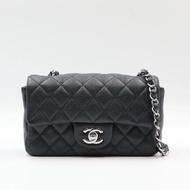 絕版品❗️CHANEL 荔枝皮大MINI銀扣